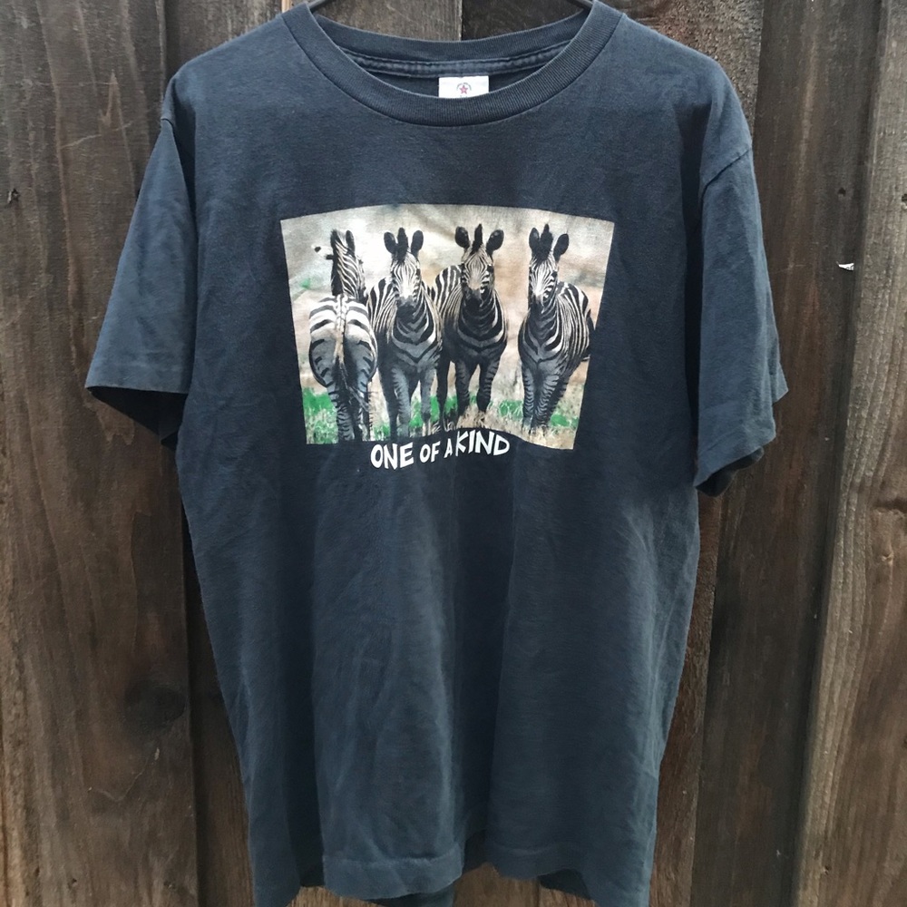 One of a Kind Zebra Tee
